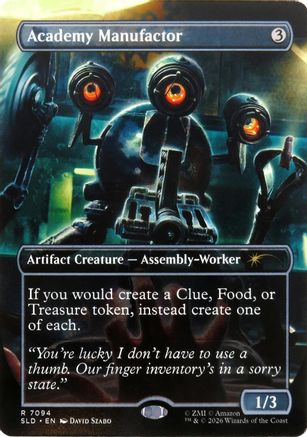 Academy Manufactor (7094) (SLD-7094) - Secret Lair Drop Series Foil