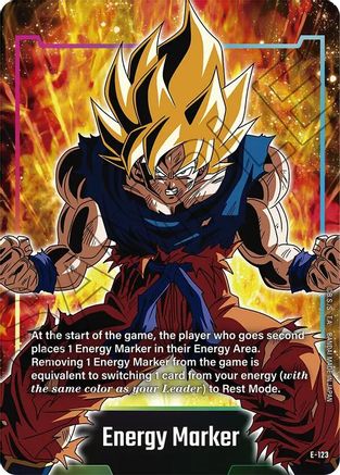 Energy Marker (E-123) (E-123) - Fusion World Energy Markers Holofoil