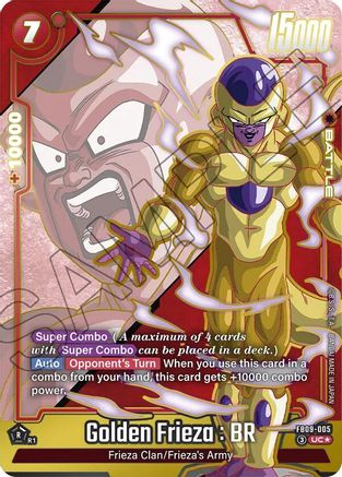 Golden Frieza : BR (Alternate Art) (FB09-005) - Dual Evolution Holofoil