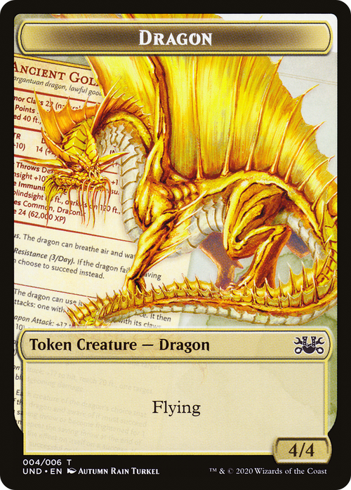 Dragon (TUND-004) - Unsanctioned Tokens