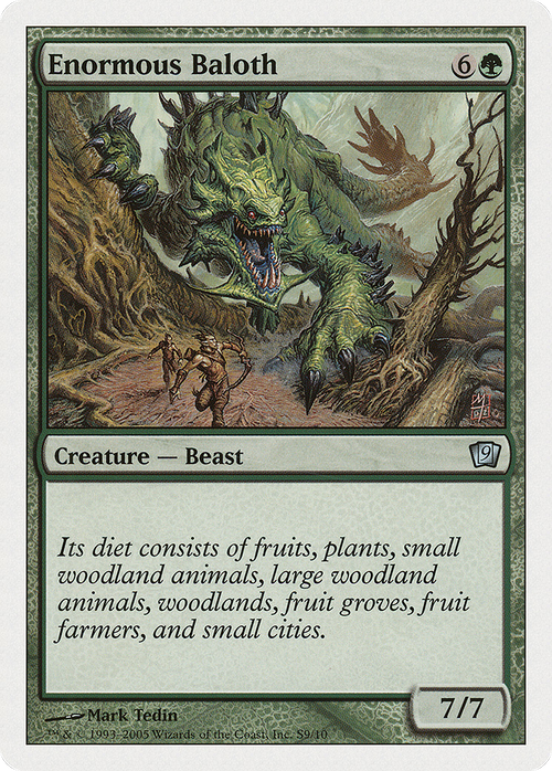 Enormous Baloth (9ED-0S9) - 9th Edition