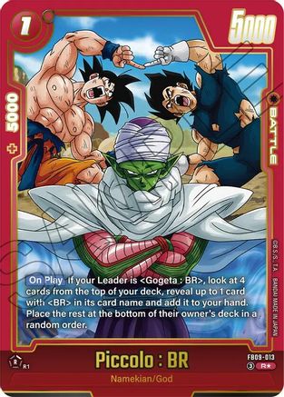 Piccolo : BR (Alternate Art) (FB09-013) - Dual Evolution Holofoil
