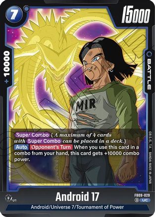 Android 17 - FB09-029 (FB09-029) - Dual Evolution