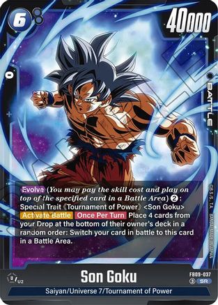 Son Goku - FB09-037 (FB09-037) - Dual Evolution Holofoil