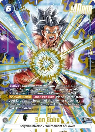 Son Goku - FB09-037 (Alternate Art) (FB09-037) - Dual Evolution Holofoil