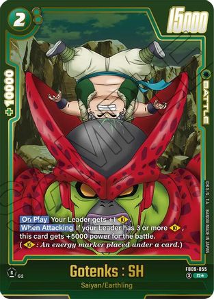 Gotenks : SH (Alternate Art) (FB09-055) - Dual Evolution Holofoil