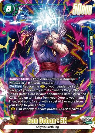 Son Gohan : SH - FB09-060 (Alternate Art) (FB09-060) - Dual Evolution Holofoil