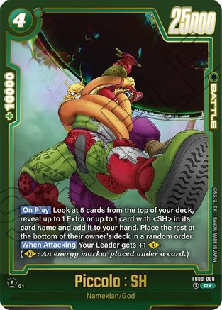 Piccolo : SH - FB09-068 (Alternate Art) (FB09-068) - Dual Evolution Holofoil