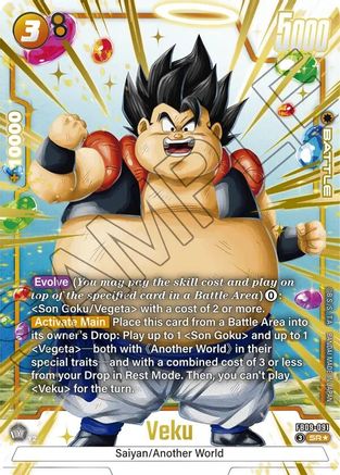 Veku - FB09-091 (Alternate Art) (FB09-091) - Dual Evolution Holofoil