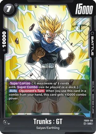 Trunks : GT - FB09-110 (FB09-110) - Dual Evolution