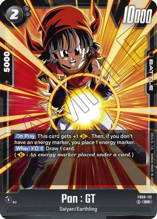 Pan : GT - FB09-112 (FB09-112) - Dual Evolution Holofoil