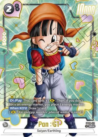 Pan : GT - FB09-112 (Alternate Art) (FB09-112) - Dual Evolution Holofoil