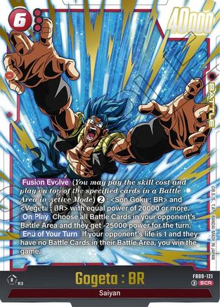Gogeta : BR - FB09-121 (FB09-121) - Dual Evolution Holofoil
