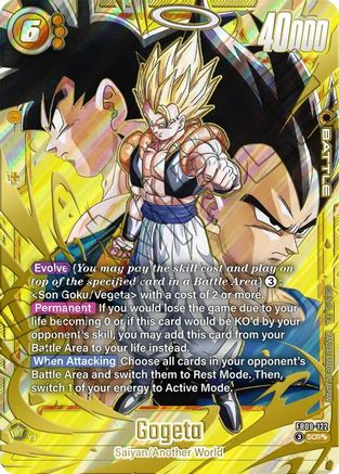Gogeta (Super Alternate Art) (FB09-122) - Dual Evolution Holofoil
