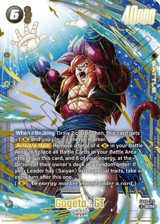 Gogeta : GT - FB09-123 (Alternate Art) (FB09-123) - Dual Evolution Holofoil