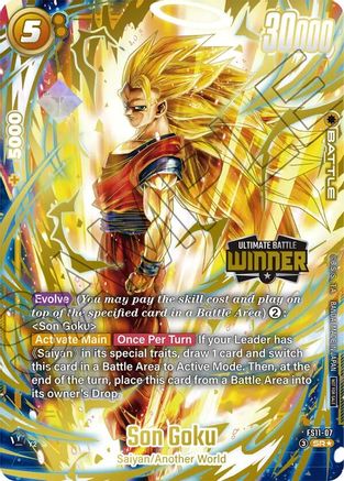 Son Goku - FS11-07 (Ultimate Battle 2026 Vol.1 Winner) (FS11-07) - Tournament and Championship Promos Holofoil