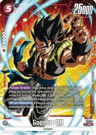 Gogeta : BR (Tournament Pack 10) (FP-070) - Tournament and Championship Promos Holofoil