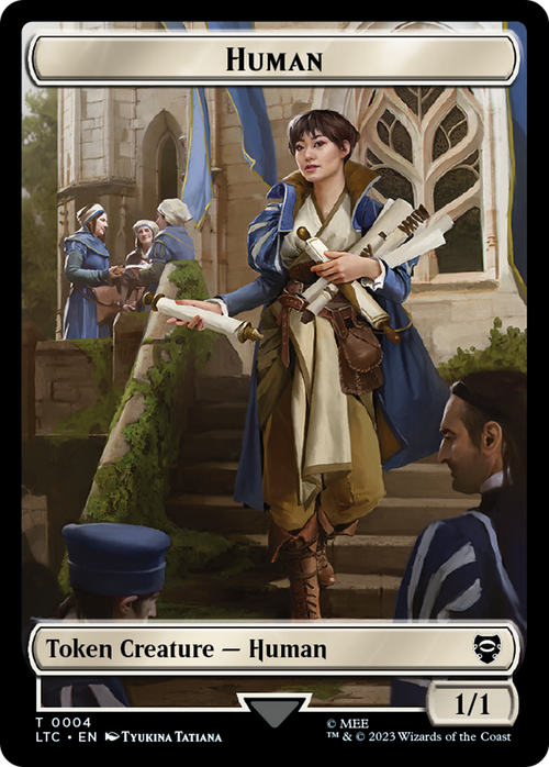 Human (TLTC-004) - Tales of Middle-earth Commander Tokens