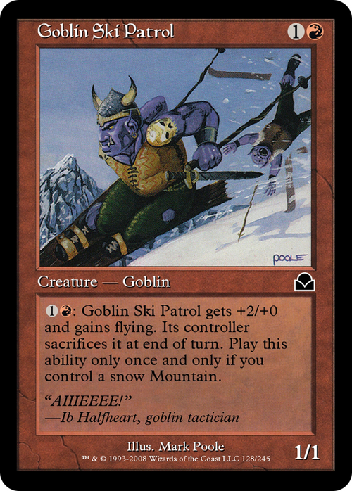 Goblin Ski Patrol (ME2-128) - Masters Edition II