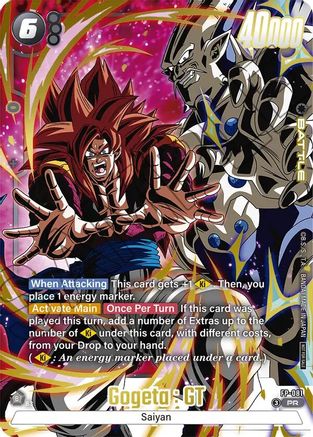 Gogeta : GT (2nd Anniversary Pack) (FP-081) - Fusion World Promotion Cards and Packs Holofoil