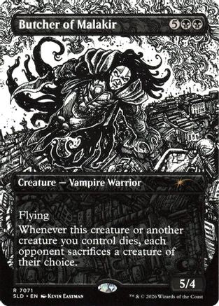 Butcher of Malakir (7071) (SLD-7071) - Secret Lair Drop Series Foil