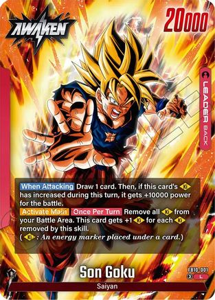 Son Goku - FB10-001 (FB10-001) - Cross Force
