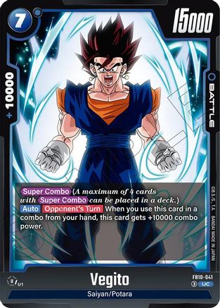 Vegito - FB10-041 (FB10-041) - Cross Force