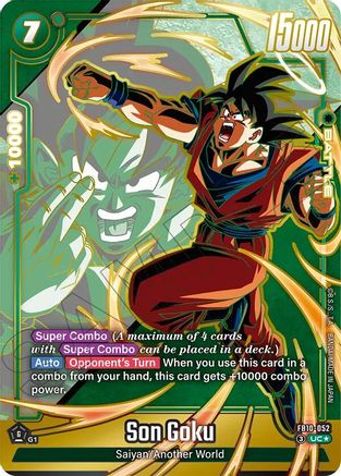 Son Goku - FB10-052 (Alternate Art) (FB10-052) - Cross Force Holofoil