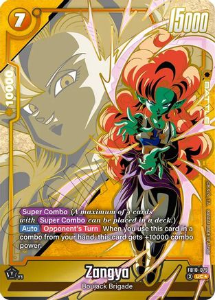 Zangya - FB10-079 (Alternate Art) (FB10-079) - Cross Force Holofoil