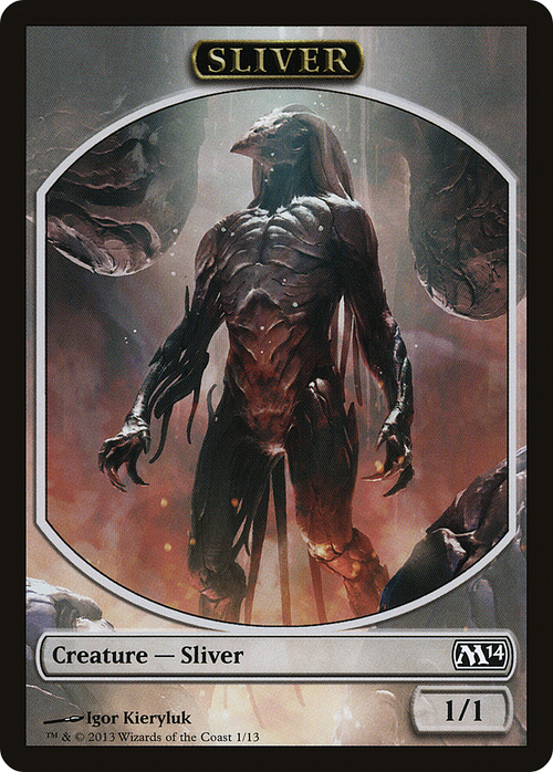 Sliver Token (M14-001) - Magic 2014 Tokens