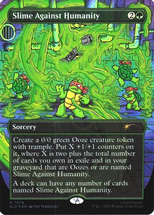 Slime Against Humanity (7078) (SLD-7078) - Secret Lair Drop Series Foil