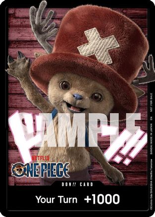 DON!! Card (Netflix Tony Tony.Chopper) - One Piece Promotion Cards