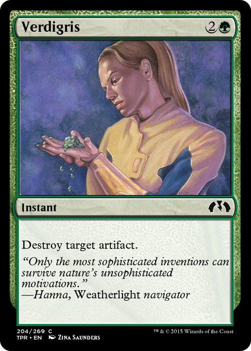 Verdigris (TPR-204) - Tempest Remastered Foil