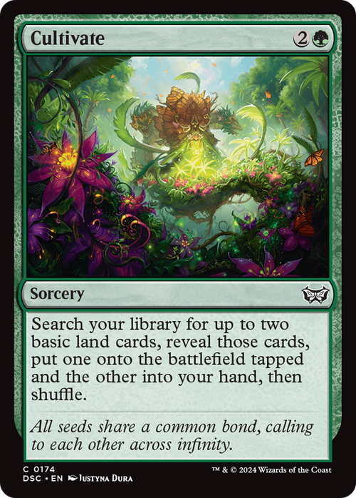Cultivate (DSC-174) - Duskmourn: House of Horror Commander
