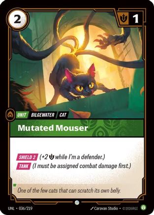 Mutated Mouser (036/219) - Unleashed Foil