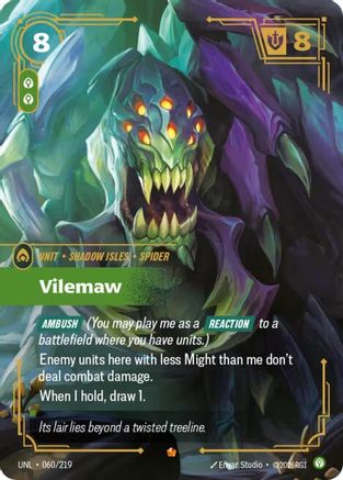 Vilemaw (060/219) - Unleashed Foil
