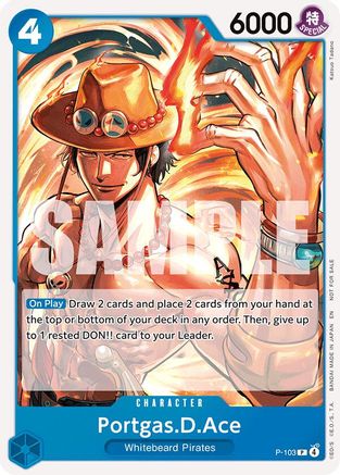 Portgas.D.Ace (Tournament Pack 2026 Vol. 2) (P-103) - One Piece Promotion Cards