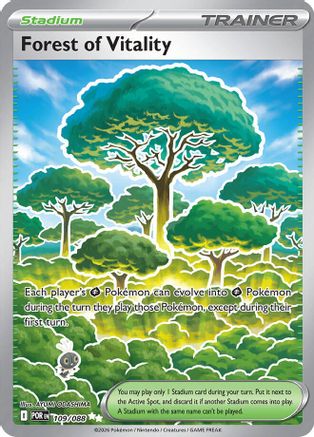 Forest of Vitality 109  - Holofoil ME03 Perfect Order - Ultra Rare
