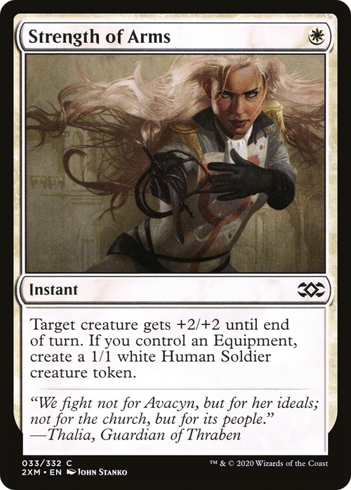 Strength of Arms (2XM-033) - Double Masters Foil
