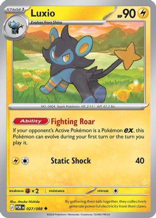 Luxio 027  ME03 Perfect Order - Uncommon