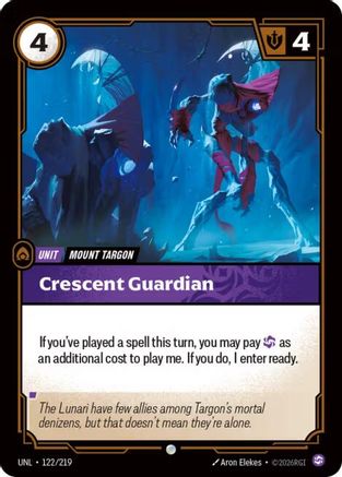 Crescent Guardian (122/219) - Unleashed Foil