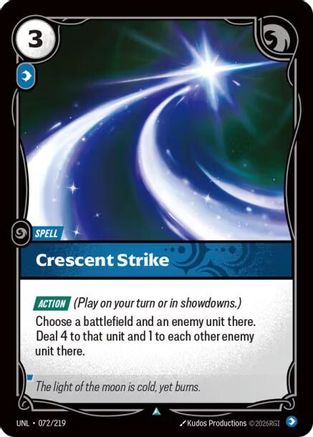 Crescent Strike (072/219) - Unleashed