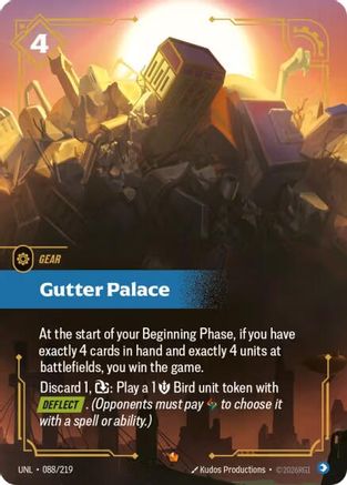 Gutter Palace (088/219) - Unleashed Foil