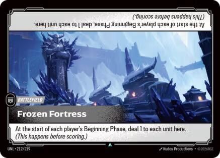 Frozen Fortress (212/219) - Unleashed
