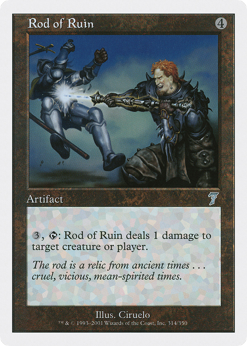 Rod of Ruin (7ED-314) - 7th Edition