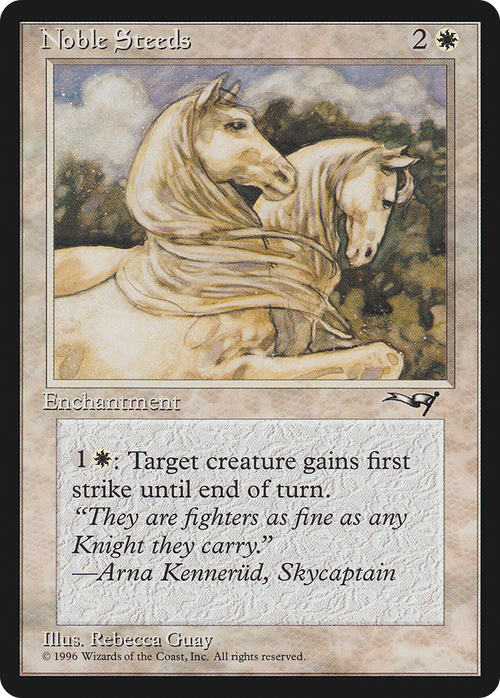 Noble Steeds (ALL-141) - Alliances