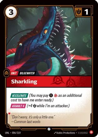 Sharkling (006/219) - Unleashed