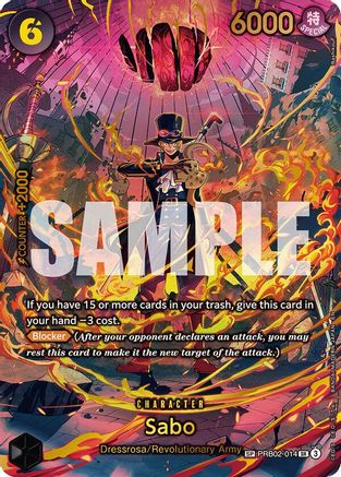 Sabo (PRB02-014) (SP) (PRB02-014) - Adventure on Kami's Island Foil