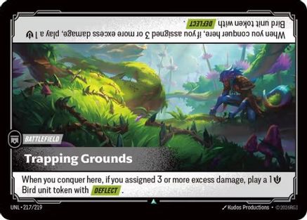 Trapping Grounds (217/219) - Unleashed Foil