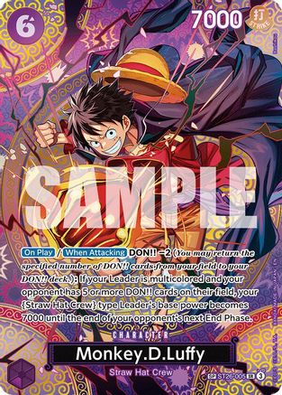 Monkey.D.Luffy (SP) (ST26-005) - Adventure on Kami's Island Foil